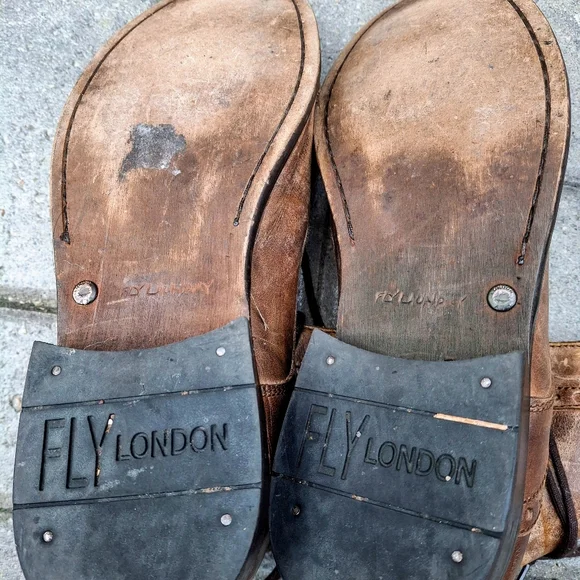 FLY LONDON Men's Walter Lace Up Boot Brown Size 42  ( 9 US )  FLY LONDON - Picture 3 of 5